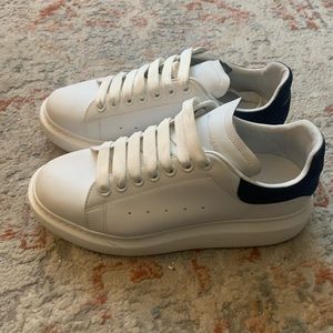 Alexander McQueen size 10 navy blue used no box